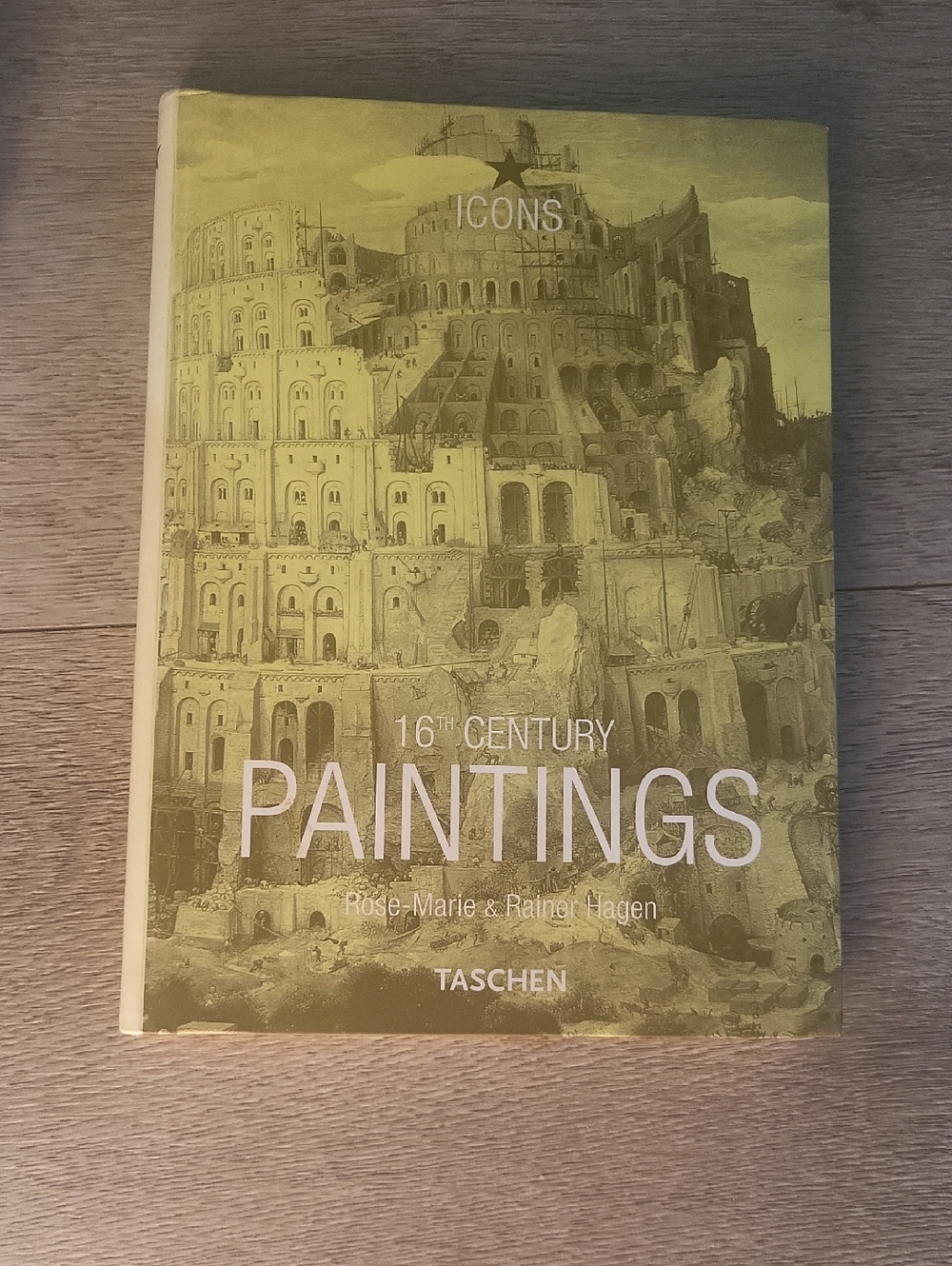 Taschen 16th Century Paintings Book - Olive Green Cover